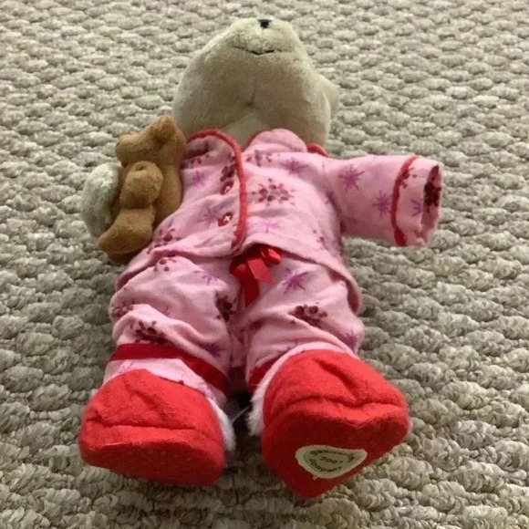 Starbucks 69th Edition 2007 Bearista Bear In Pink Flannel Pajamas. Preloved. - Picture 4 of 8
